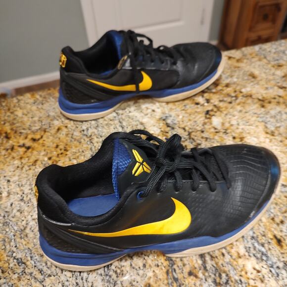 Nike Zoom Kobe Venomenon Sneakers Black/Del Sol-Concord 429653-002 Men\'s Sz 8.5 main image 8